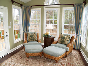 Add extra space without big costs by converting a porch into a sunroom