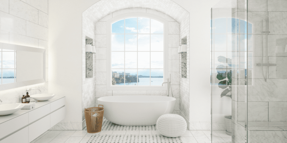 Primary Bathroom | Sunwood Home Builders and Remodelers