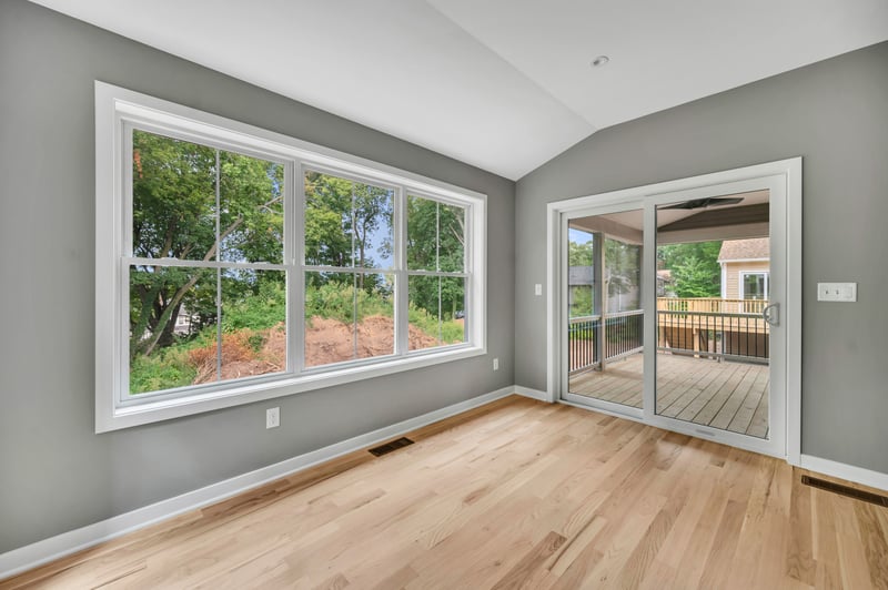 Custom home with Natural Light