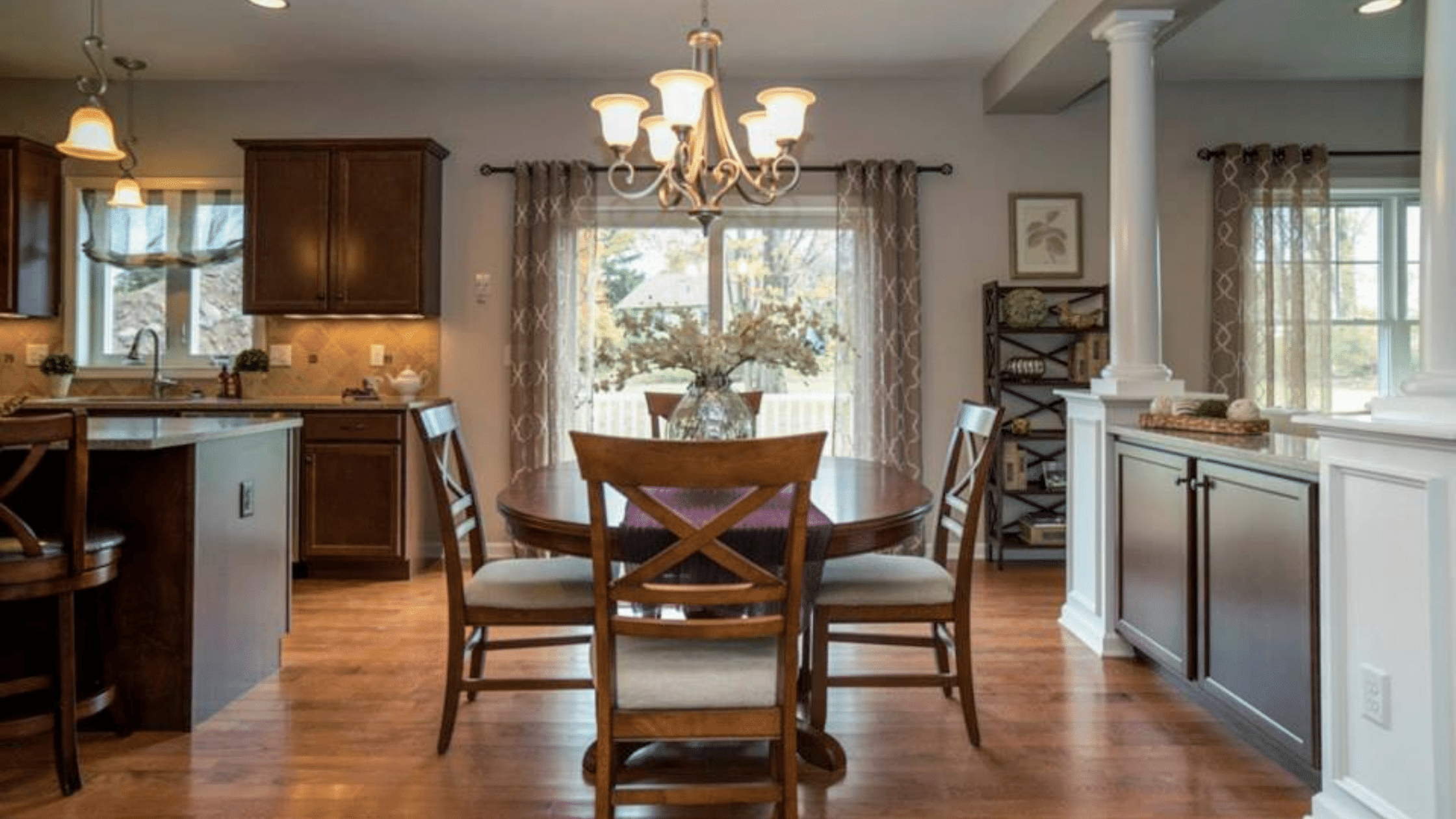 renovated dining room