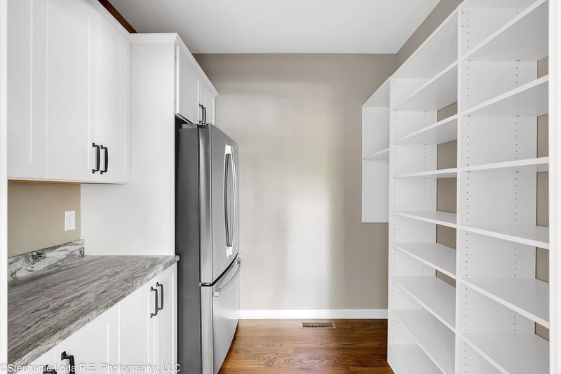 Custom pantry with fridge | Sunwood