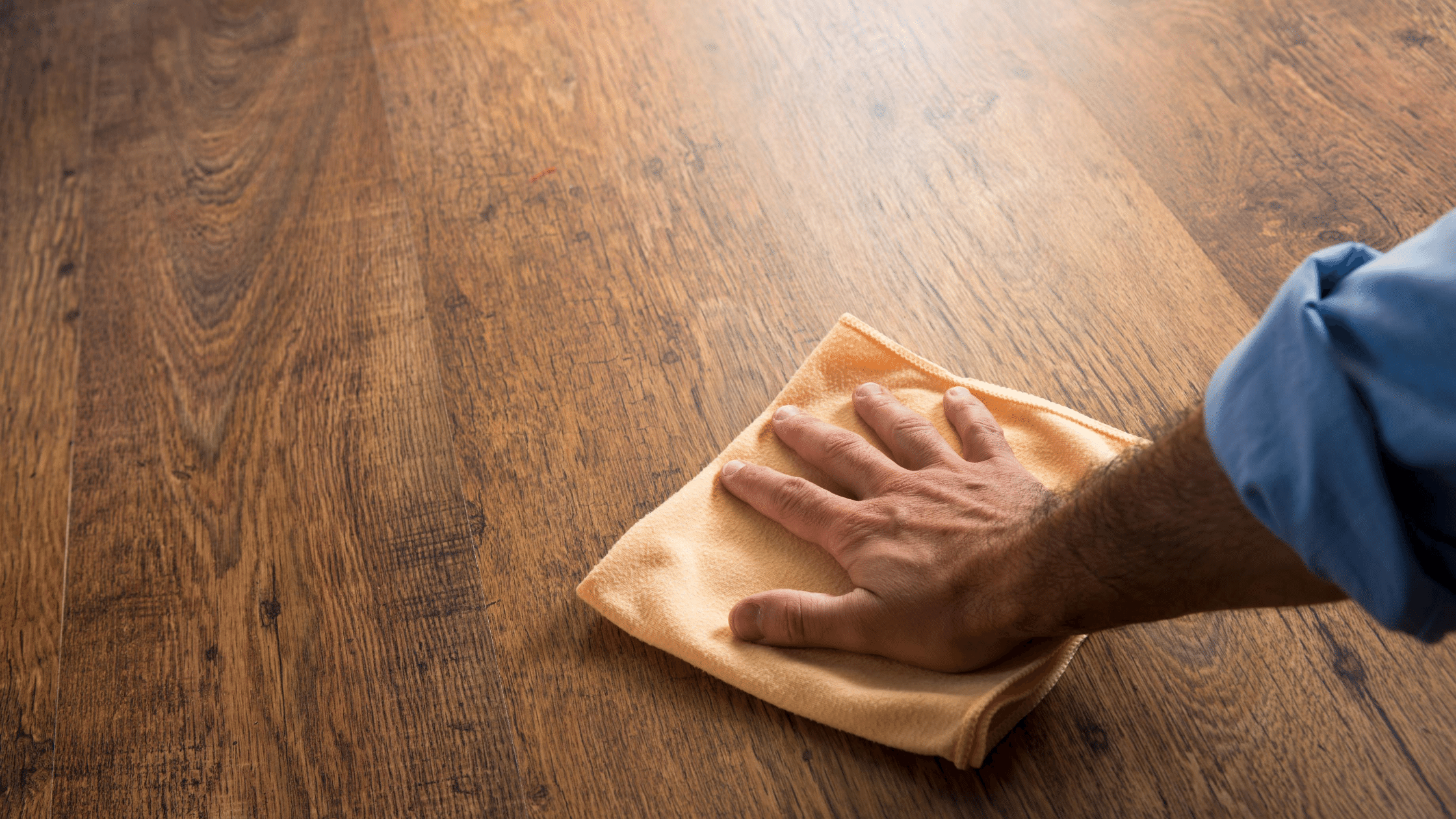 cleaning wood flooring