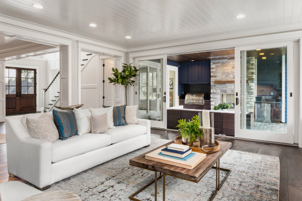 Large Sliding Doors in Middletown CT Home